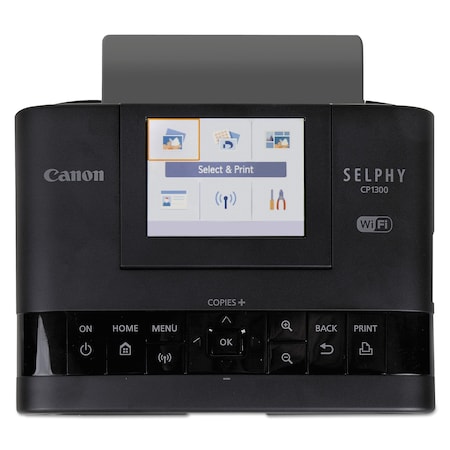 Canon SELPHY CP1300 Wireless Compact Photo Printer, Black 2234C001